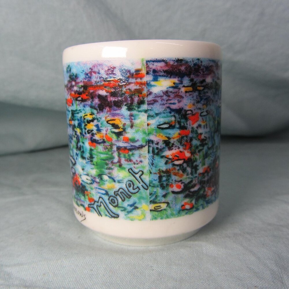chaleur votive candle holder monet D. Burrows vintage (w2505)